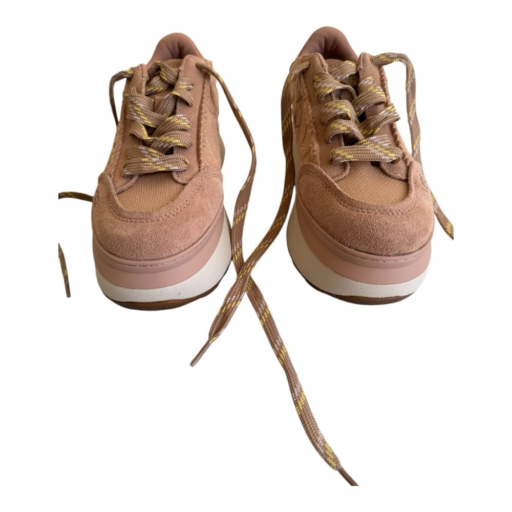UGG Neumel Platform Sneakers in Pink Suede - Size US 8